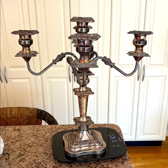 Vintage Silver Candelabra - Picture 1 of 4
